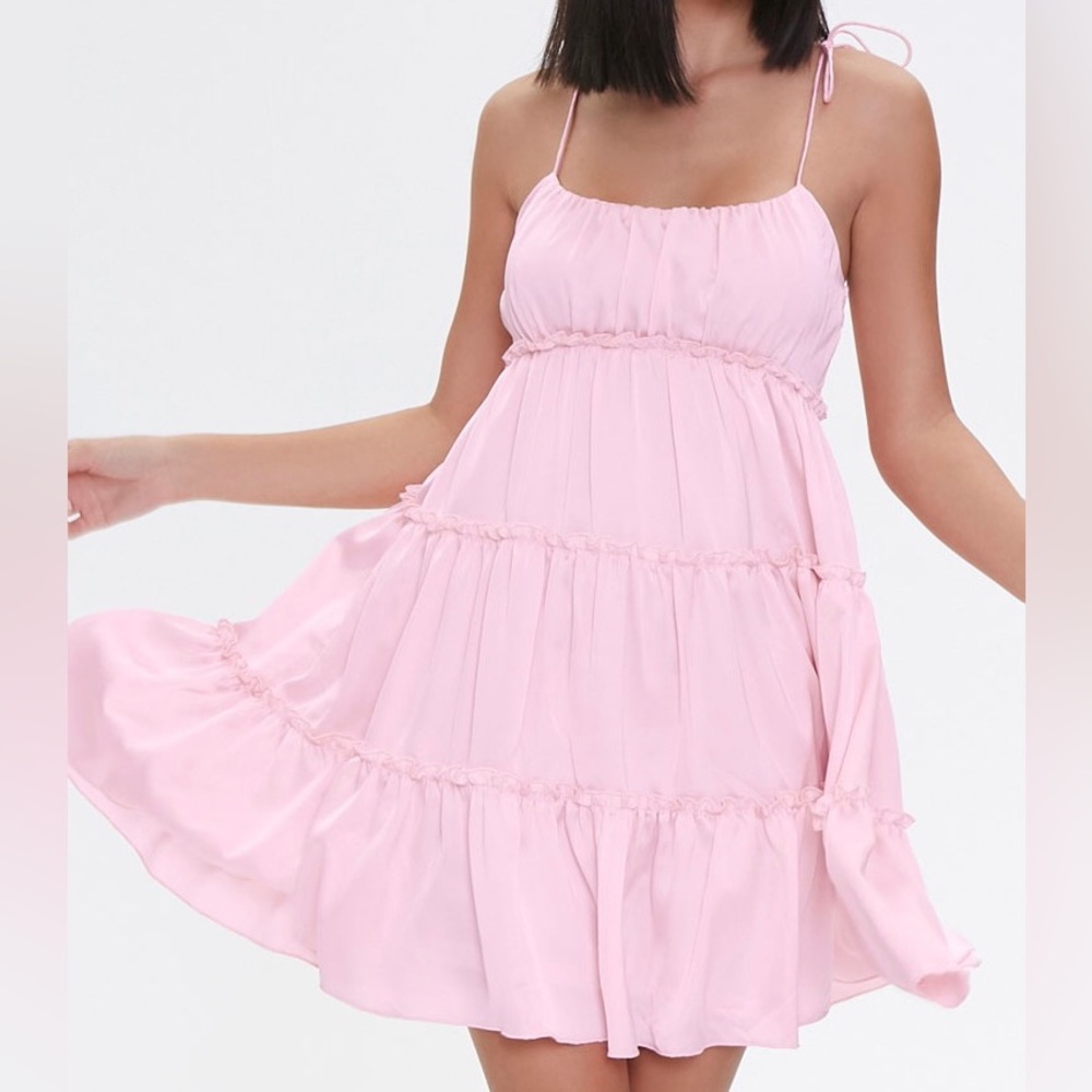 Tiered Ruffle Cami Dress